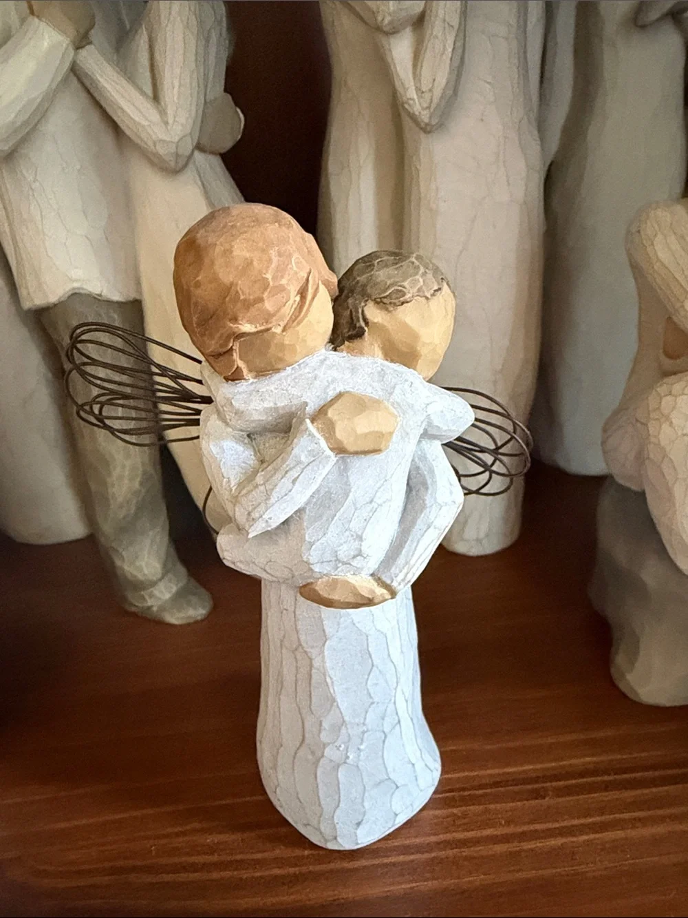 Vintage Willow tree 2002 Angel’s Embrace , mother and son